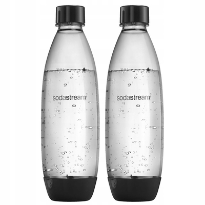 Product Μπουκάλια Παρασκευαστή Σόδας SodaStream Fuse 2x1L Μαύρο base image