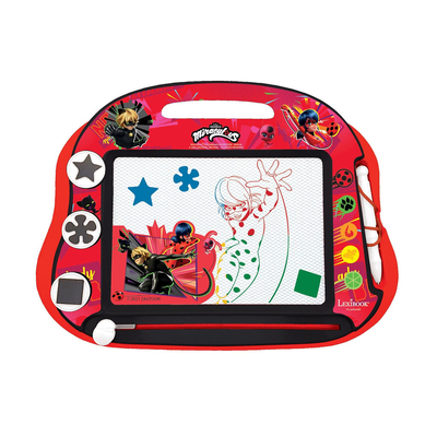 Product Μαγνητικός Πίνακας Παιχνίδι Lexibook Miraculous - Σχεδίασης με Αξεσουάρ base image