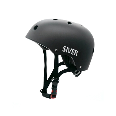Product Κράνος Ποδηλάτου Siver M (Μαύρο M) base image