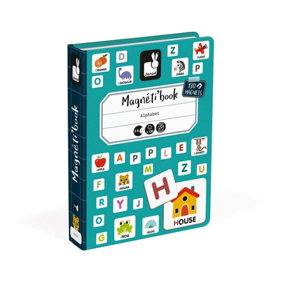 Product Μαγνητικό Παιχνίδι Janod Magnetibook Αλφάβητο base image