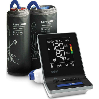 Product Πιεσόμετρο Μπράτσου Braun BUA6150 WE ExactFit 3 Μαύρο base image