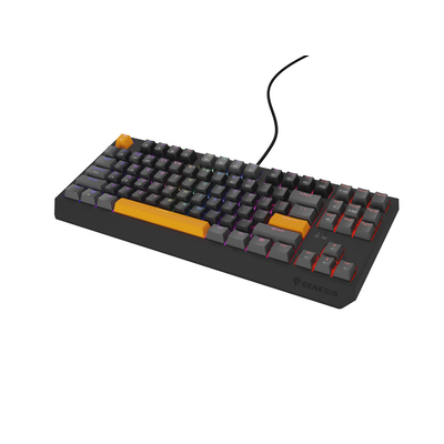 Product Πληκτρολόγιο Gaming Genesis Thor 230 TKL Anchor Gray Positive RGB Outemu Red base image
