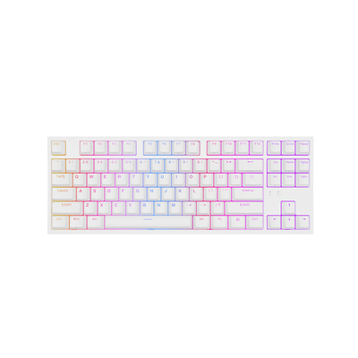 Product Πληκτρολόγιο Gaming Genesis Thor 404 TKL Λευκό RGB Kailh Box Brown V2 base image