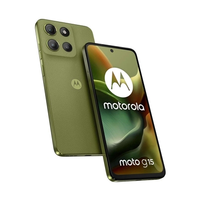 Product Smartphone Motorola G15 8+256Gb Ds 4G Iguana Green base image