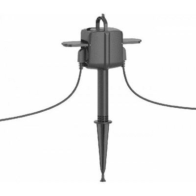 Product Πολύπριζο 2 Θέσεων Woox R6079 Έξυπνη διπλή εξωτερική IP44, 16A, Wi-Fi base image