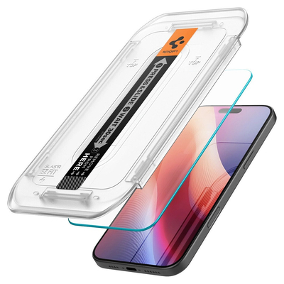 Product Προστασία Οθόνης Spigen EZ FIT για Apple iPhone 16 Pro (Διαφανές) base image