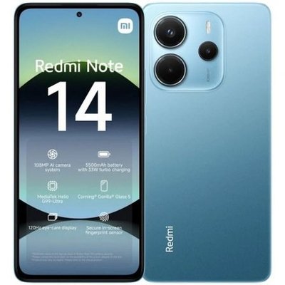 Product Smartphone Xiaomi Redmi Note 14 6/128GB Ocean Blue base image
