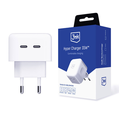 Product Φορτιστής Πρίζας 3MK Hyper Charger 35W base image