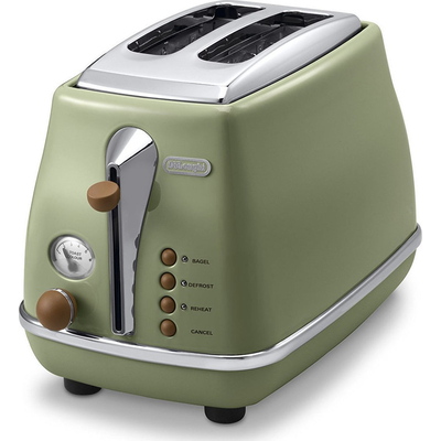 Product Φρυγανιέρα Delonghi Icona Vintage CTOV 2103.GR πράσινη base image