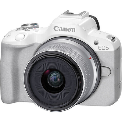 Product Φωτογραφική Μηχανή Canon EOS R50 + RF-S 18-45mm F4.5-6.3 IS STM Λευκό base image