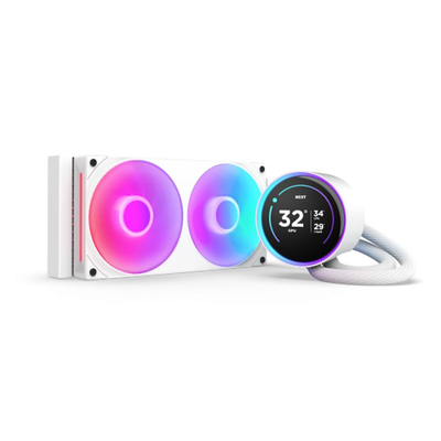 Product Υδρόψυξη Επεξεργαστή Nzxt Kraken Elite 240 RGB - with LCD display base image