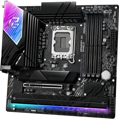 Product Motherboard ASRock Intel 1851 B860M Lightning WiFi base image