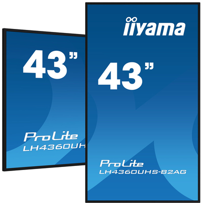 Product Public Display 43" Iiyama ProLite LH4360UHS-B2AG Class LED-backlit LCD - 4K base image