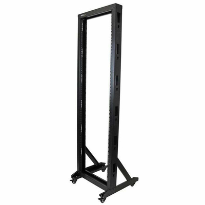 Product Καμπίνα Δικτύου StarTech 42U Mobile Open Frame with Wheels 663lbs - 2 Post 19" (2POSTRACK42) base image
