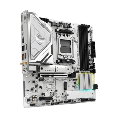 Product Motherboard ASRock AMD AM5 B850M Steel Legend WiFi base image