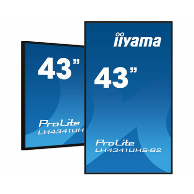 Product Public Display 43" Iiyama LED ProLite LH4341UHS-B2 - 109 cm - 3840 x 2160 4K base image