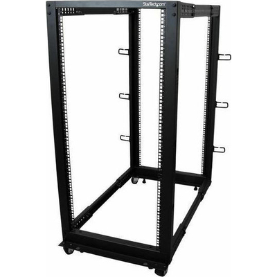 Product Καμπίνα Δικτύου StarTech 25U Open Frame - 4 Post Adjustable (22" to 40") (4POSTRACK25U) - 25U base image