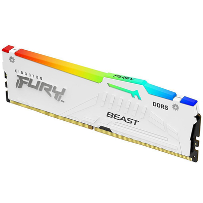 Product Μνήμη RAM Σταθερού DDR5 16GB Kingston FURY Beast RGB DIMM 288-pin - 6000 MHz base image