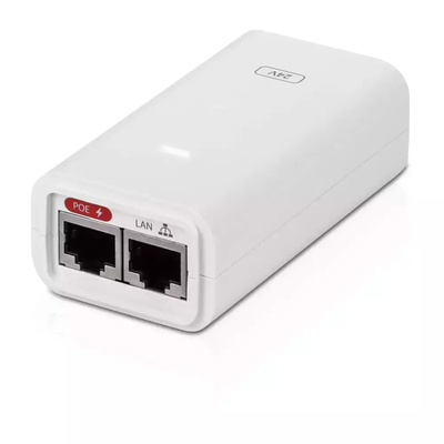 Product PoE Adapter Ubiquiti Networks POE-24-12W-G-WH - Power Injector - 12 Watt base image