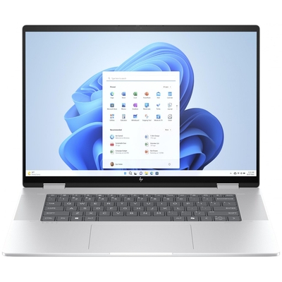 Product Laptop HP 16" ENVY x360 16-ac0016nw - Ultra 7 155U / OLED-2.8K-120Hz-Touch / 32GB / 512GB / Win11Home / Silver glacier (B4MC0EA) base image
