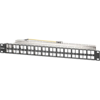 Product Αξεσουάρ για Καμπίνες Δικτύου Intellinet 48-Port Patchpanel shielded and unpopulated 1 HE base image