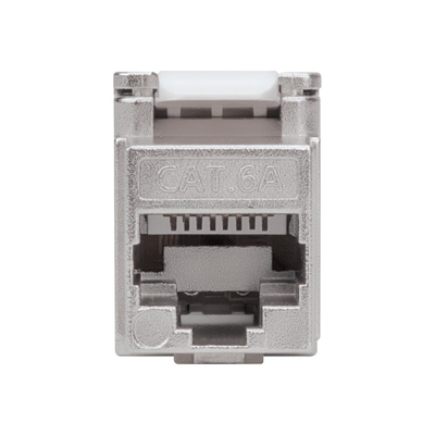 Product Keystone Intellinet Cat6a modular socket FTP Jack tool-free base image
