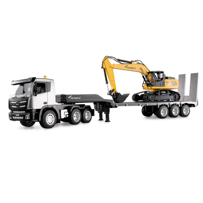 Product Τηλεκατευθυνόμενο Amewi 2-in-1 Tieflader/Bagger-Set G836E/G041E 1:24 RTR base image