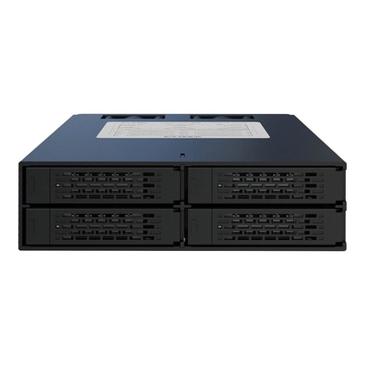 Product Θήκη Σκληρού Δίσκου Icy Dock 4x6,3cm SATAI-III/SAS in 1x5,25" HDD/SSD base image