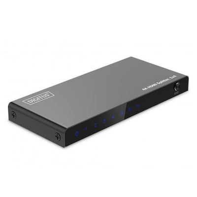 Product HDMI Splitter Digitus 1x4 4K/60Hz HDCP 2.3 EDID Control base image