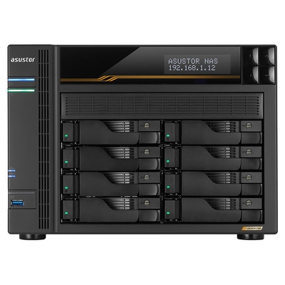 Product NAS Asustor Lockerstor 8 Gen3 AS6808T 8 Bay base image