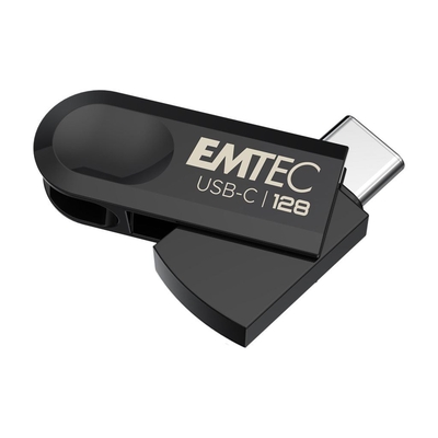 Product USB Flash 128GB Emtec USB3.2 Type-C Single C280 base image