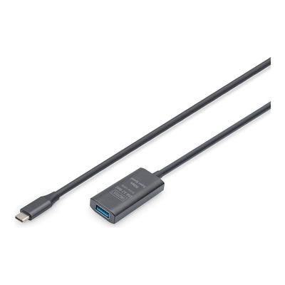 Product Καλώδιο USB Digitus extension USB-C->USB-A M/F 5G 5,00m base image