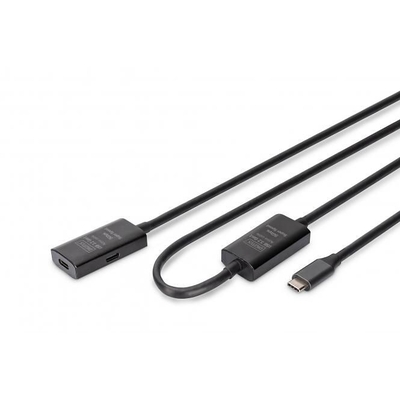 Product Καλώδιο USB Digitus extension USB-C->USB-C M/F 5G 10,00m base image