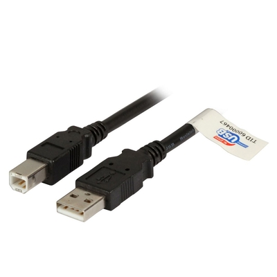 Product Καλώδιο USB EFB USB2.0 connection cable A-B,M/M,5m,Black,Premium base image