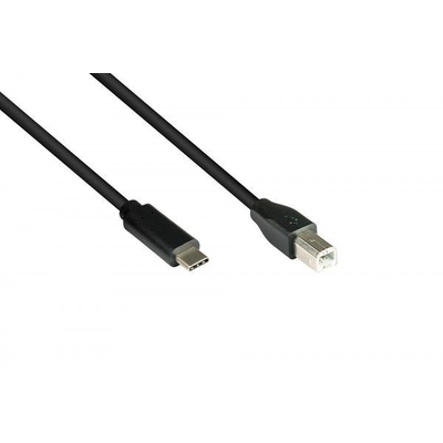 Product Καλώδιο USB Goodconnections USB2.0 C-B schw. 0,5m base image