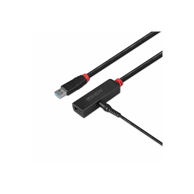 Product Καλώδιο USB Lindy USB 3.0 Active Extension Slim 3m base image