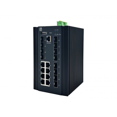 Product Network Switch LevelOne 20x GE IGX-2072 8x 1GbE,8x 2.5GbE SFP+ sw base image