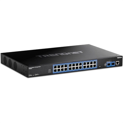Product Network Switch Trendnet 26-Port Industrial Gigabit L2 Managed RM base image