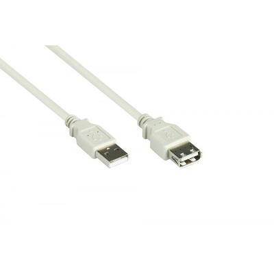 Product Καλώδιο USB Goodconnections USB2.0 extension A-M.-A-F. Gray 1,8m base image