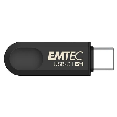 Product USB Flash 64GB Emtec USB3.2 Type-C Single C280 base image