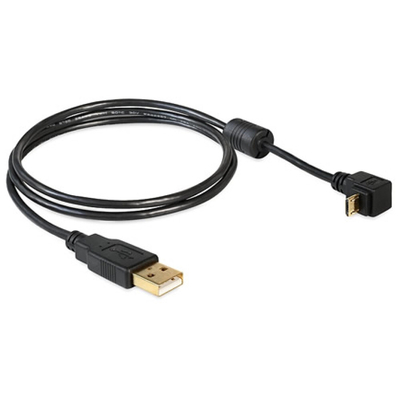 Product Καλώδιο USB Delock A -> Micro-B 90° M/M 1.00m sw base image
