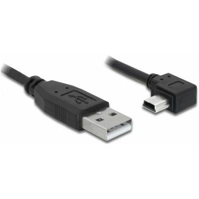 Product Καλώδιο USB Delock A -> Mini-B M/M 0.50m 90° base image