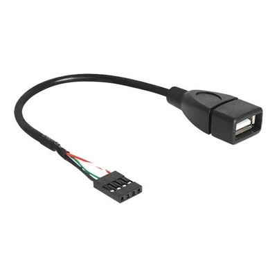 Product Καλώδιο USB Delock Pinheader 4Pin -> A F/F 0.20m base image