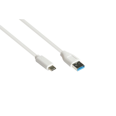 Product Καλώδιο USB Goodconnections USB 3.2 Gen.2 A-USB-C White 1m base image