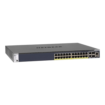 Product Network Switch Netgear M4300 GSM4328PB-100NES 28-Port GB AP1000W POE base image