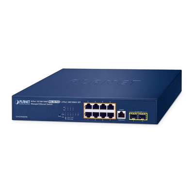 Product Network Switch Planet 8-Port PoE++ Managed GS-4210-8UP2S base image