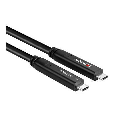 Product Καλώδιο USB Lindy 8m USB 3.2 Gen 1 & DP 1.4 Type-C Hybrid base image