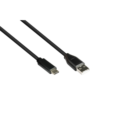 Product Καλώδιο USB Goodconnections USB2.0 A-C schw. 0,5m base image