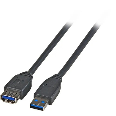 Product Καλώδιο USB EFB USB3.0 extension A-A,M/F,1.8m,Black,Premium base image