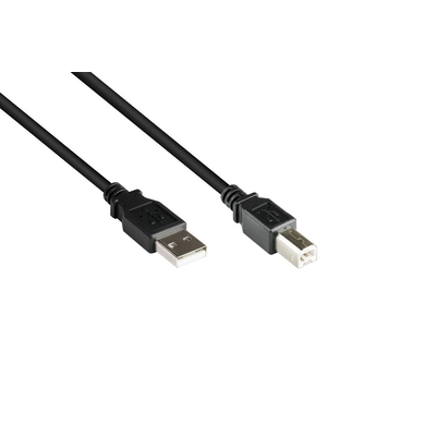 Product Καλώδιο USB Goodconnections USB2.0 A-B schw. 0,5m base image